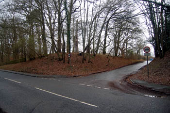 The junction of Aspley Lane and Woburn Road January 2008